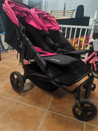 Carro gemelar Baby Monster Easy Twin 3