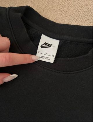 Tuta Nike nera uomo/donna taglia s nuova