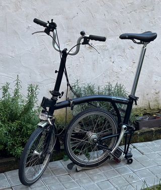 Bicicleta Brompton Negra