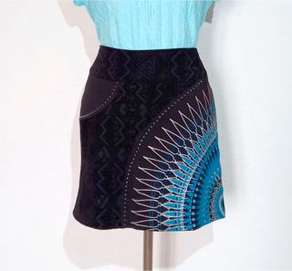 Minifalda Koröshi Aqua