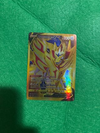 Carta Pokémon Zamazenta V Dorada
