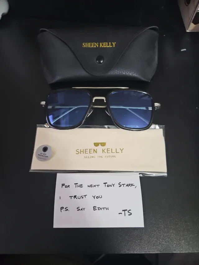 Gafas Tony Stark Sheen Kelly Azules