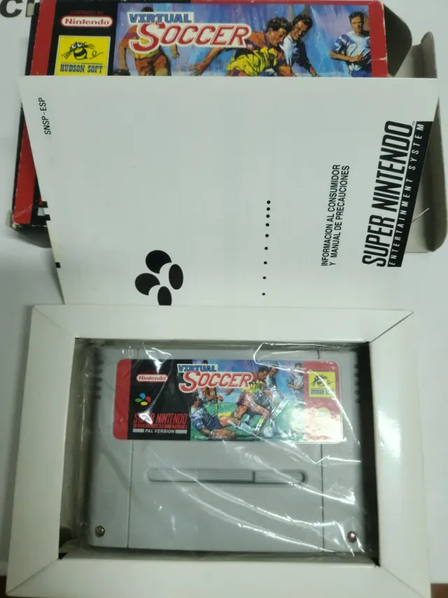 Virtual Soccer SNES PAL Esp