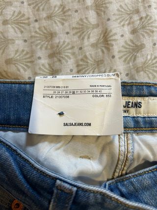 Pantalón vaquero Salsa talle 38