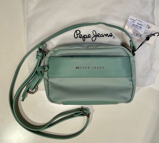 Bolso bandolera Pepe Jeans verde
