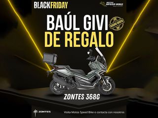 BLACK FRIDAY Baúl Givi de Regalo Zontes 368G