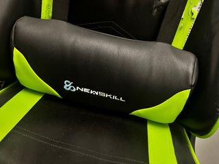 Silla Gamer New Skill Negra y Verde