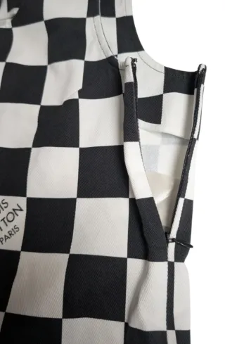Abito Louis Vuitton a scacchi