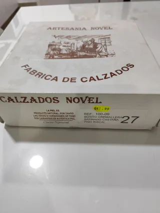 Botitas Valverde Camino niño talla 27.