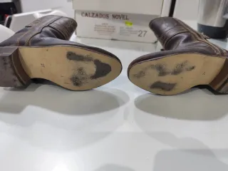 Botitas Valverde Camino niño talla 27.