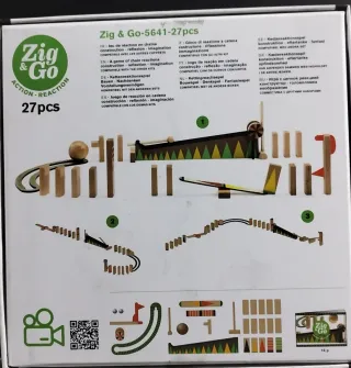 Juego Zig & Go Djeco 27 piezas