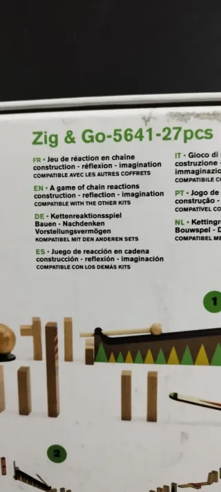 Juego Zig & Go Djeco 27 piezas