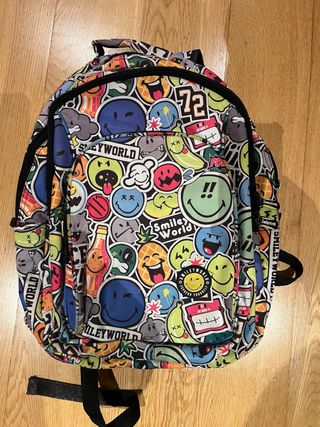 Mochila juvenil SmileyWorld multicolor