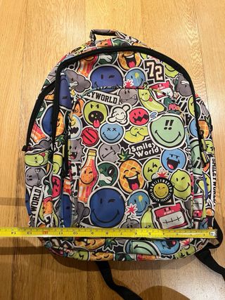 Mochila juvenil SmileyWorld multicolor