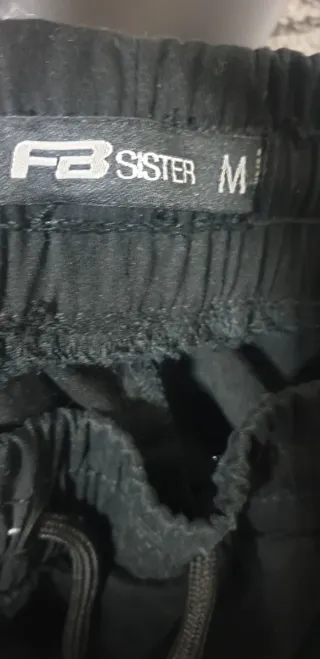 Pantalones cargo negros