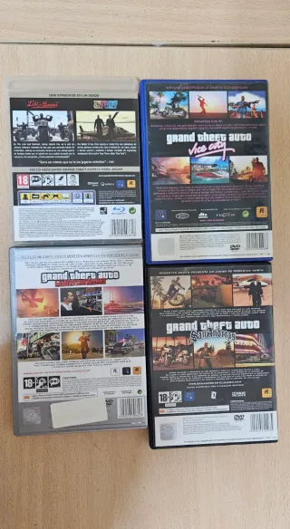 Pack 4 Juegos GTA PS2/PS3