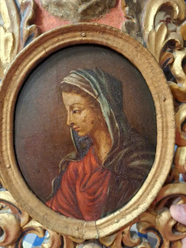 Pareja Cornucopias S. XVIII con Pinturas