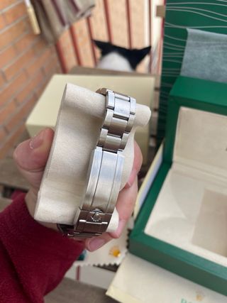 Rolex Submariner Negro/Plateado