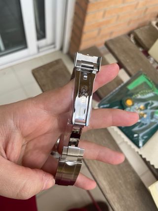 Rolex Submariner Negro/Plateado