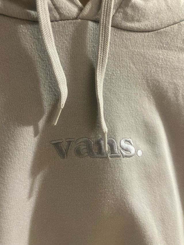 Sudadera Vans Gris Bordada