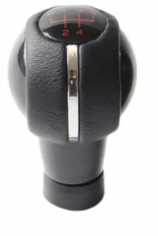 Pomo palanca cambios Mini 5 velocidades rojo