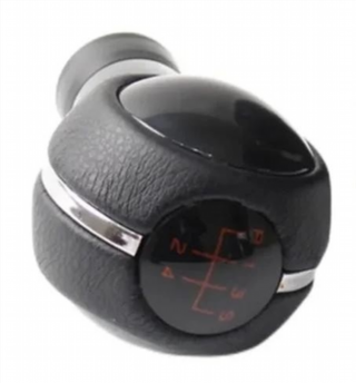 Pomo palanca cambios Mini 5 velocidades rojo