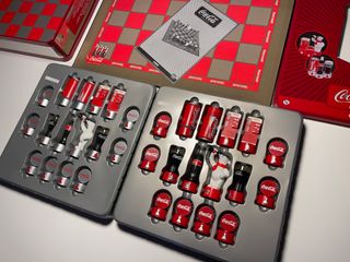 Set Scacchi Coca-Cola da Collezione