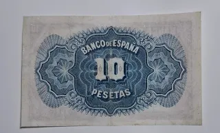 10 Pesetas 1935 Serie B057