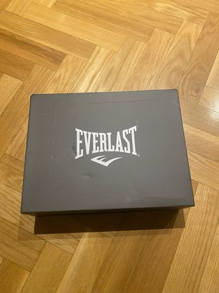 Zapatillas Boxeo Everlast Negras Rojas