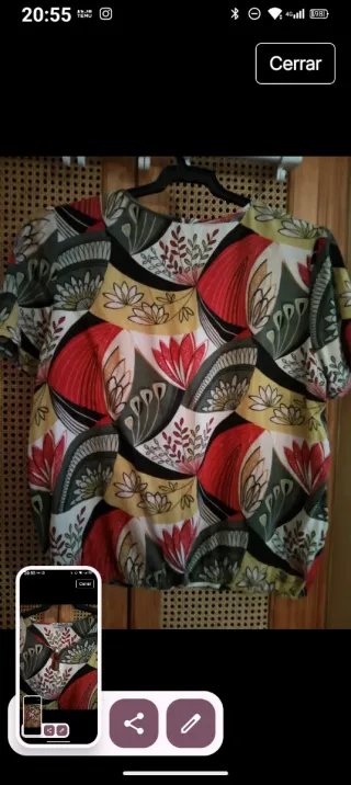 Blusas estampadas 4 x6€ una1'70