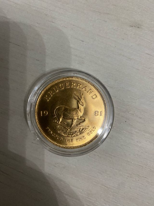 Krugerrand chapado
