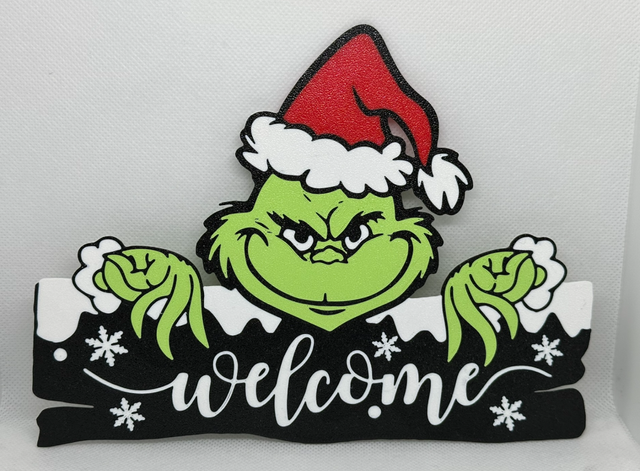 Bienvenida Grinch Navideña