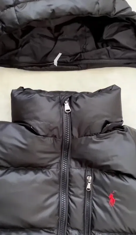 Chaqueta Polo Ralph Lauren Negra con Capucha