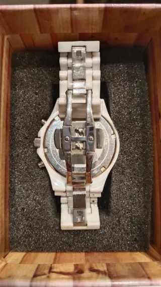 Reloj Viceroy Blanco y Plateado