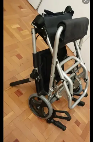 Silla de ruedas plegable,