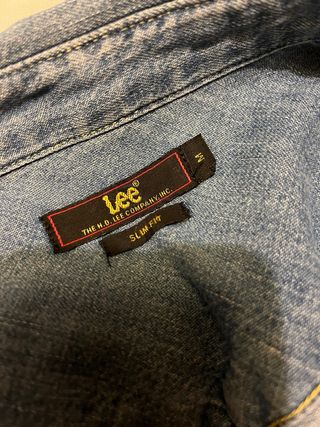 Camicia Lee Uomo Denim Blu taglia M