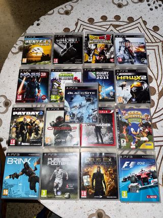 Lote 17 Juegos PS3