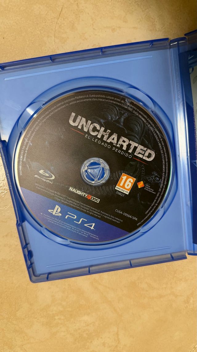 Uncharted El Legado Perdido PS4