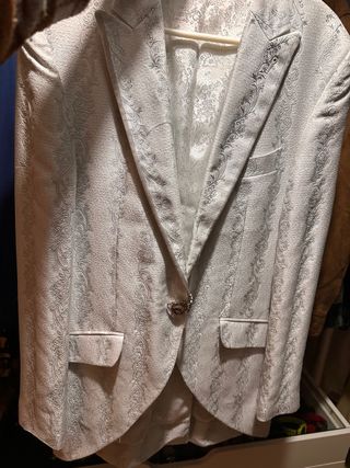 Americana Novio Plateada