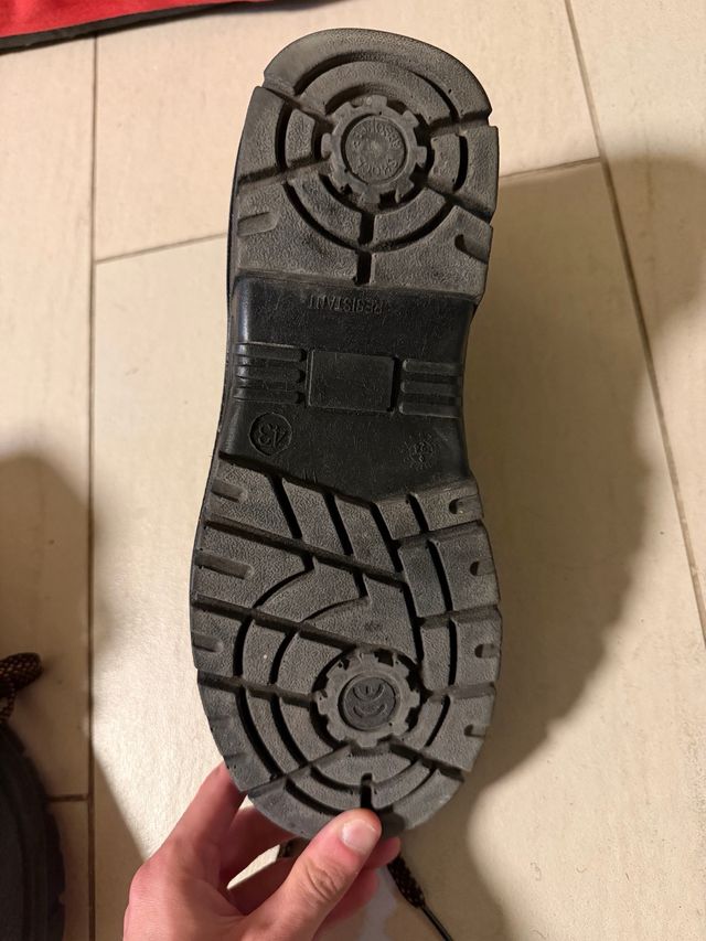 Botas de seguridad punta de acero Talla 43