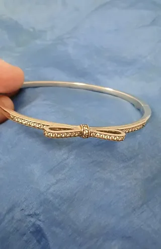 Pulsera Pandora Lazo Plata Circonitas