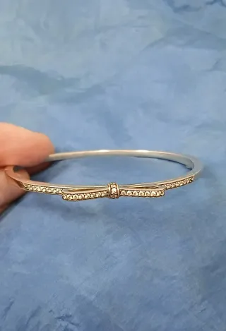 Pulsera Pandora Lazo Plata Circonitas
