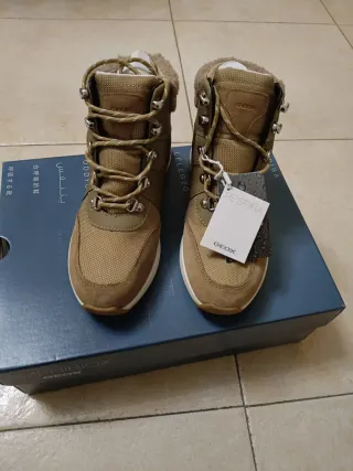 Geox Scarpe da Ginnastica Beige/Marrone