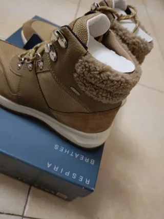 Geox Scarpe da Ginnastica Beige/Marrone