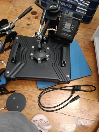 Plancha de Sublimación Profesional