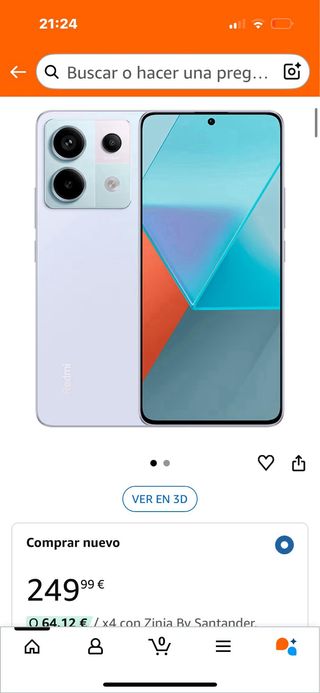 Xiaomi Redmi Note 13 Pro Grigio Nuovo