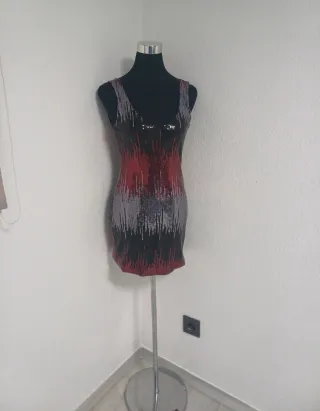 Vestido de fiesta con lentejuelas