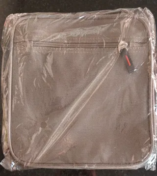 Bandolera hombre Dong Hao beige/gris