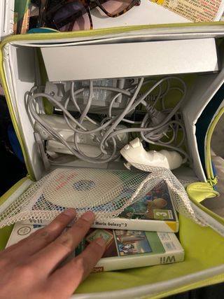 Consola Wii + Juegos Mario Galaxy, Wii Sports y Mo