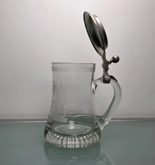 Boccale cristallo Baviera serigrafato